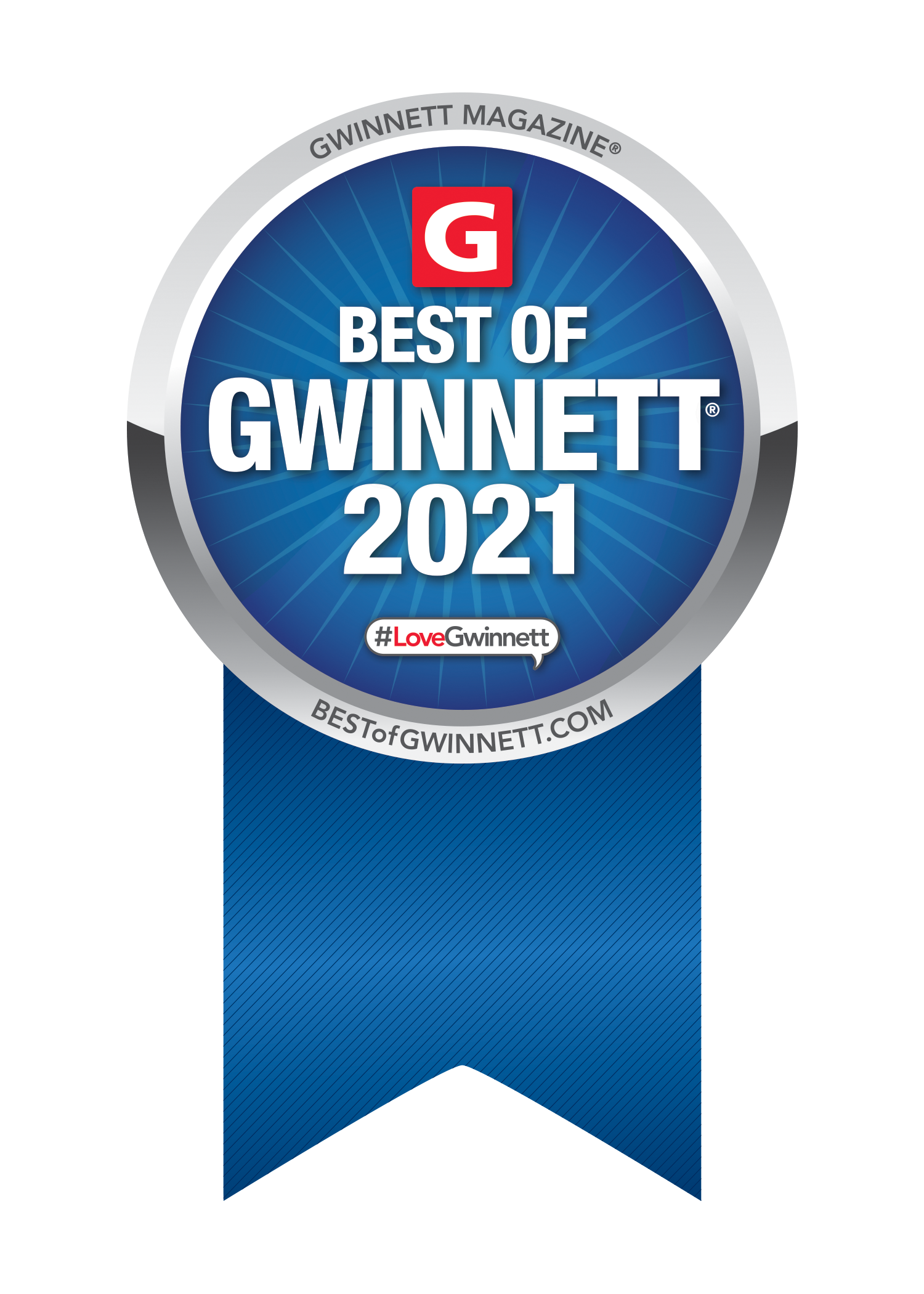 Best of Gwinnett 2021 winner badge