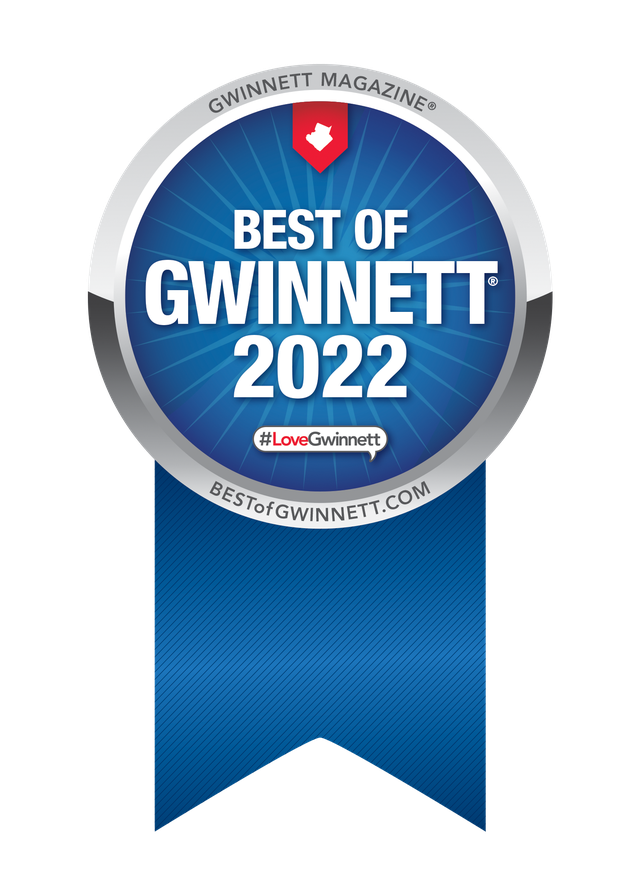 Best of Gwinnett 2022 winner badge